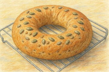 Couronne de pain aux graines